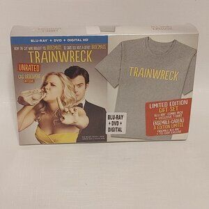 Limited Edition Trainwreck Blu-Ray DVD and Tee-shirt combo pack SEALED